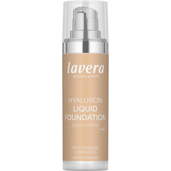 lavera Foundation Hyaluron Liquid Foundation -Cool Honey 04-