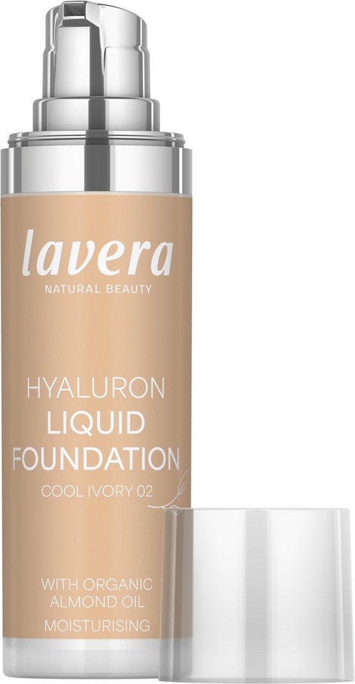 lavera Foundation Hyaluron Liquid Foundation -Cool Honey 04- – Bild 3 von 5
