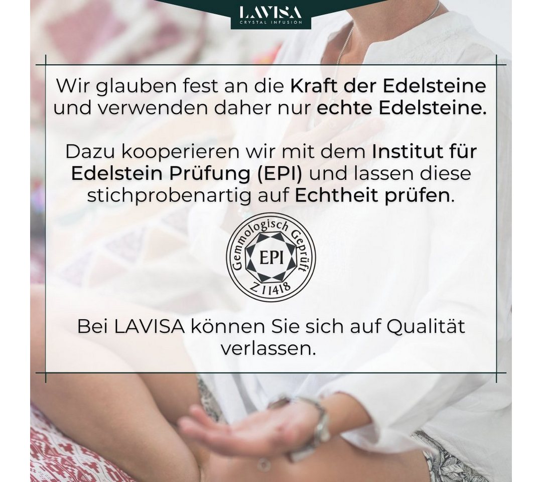 LAVISA Mineralstein Trommelsteine Mischung, Edelsteine Kristalle, 100% Mineralsteine, Edelstein Trommelstein sammelstein Kinder – Bild 5 von 5