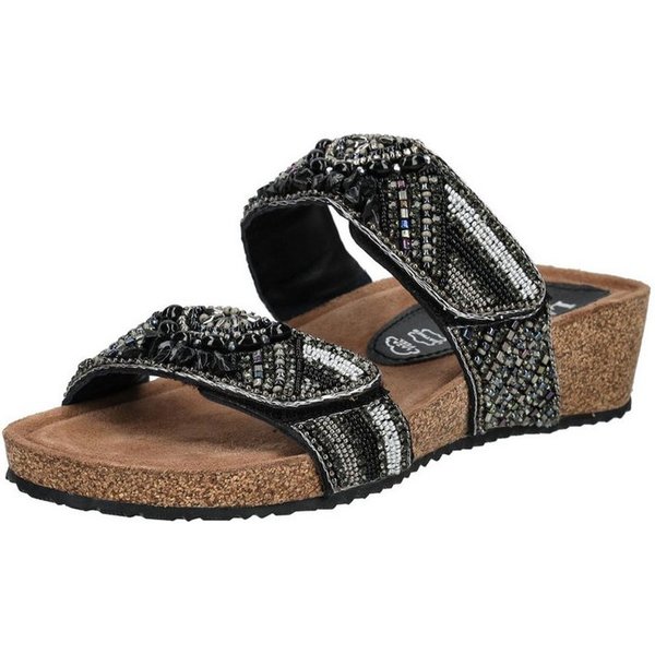 Lazamani Lazamani Pantoletten Leder Pantolette