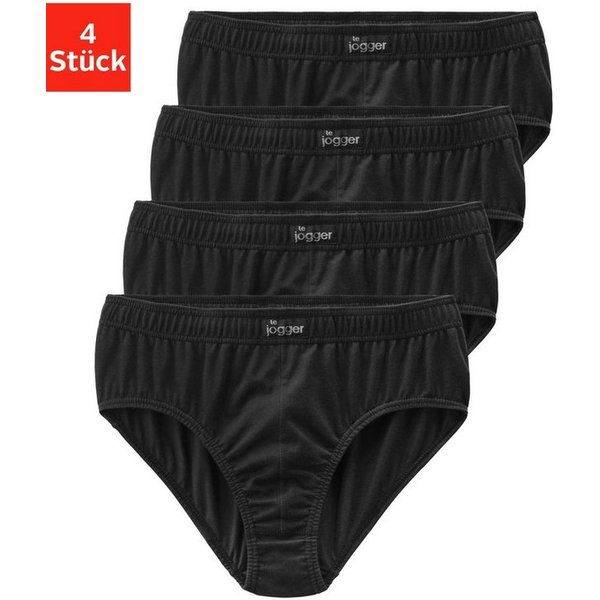le jogger® Slip (Packung, 4-St) aus angenehm weicher Baumwoll-Qualität