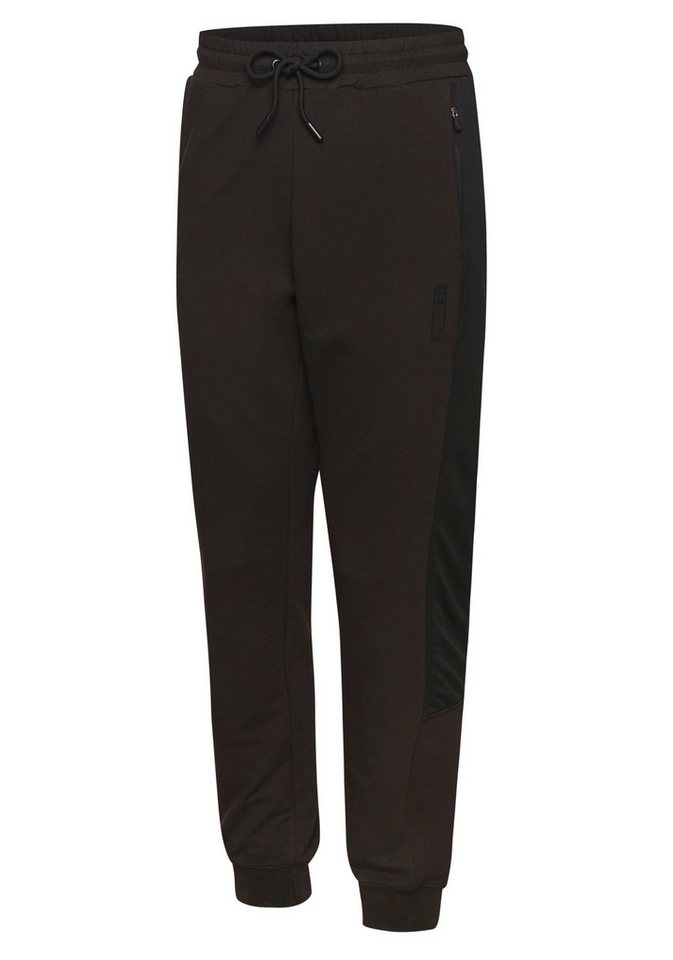le jogger® Sweatpants mit farblichen Einsatz und Reißverschlusstaschen – Bild 4 von 5