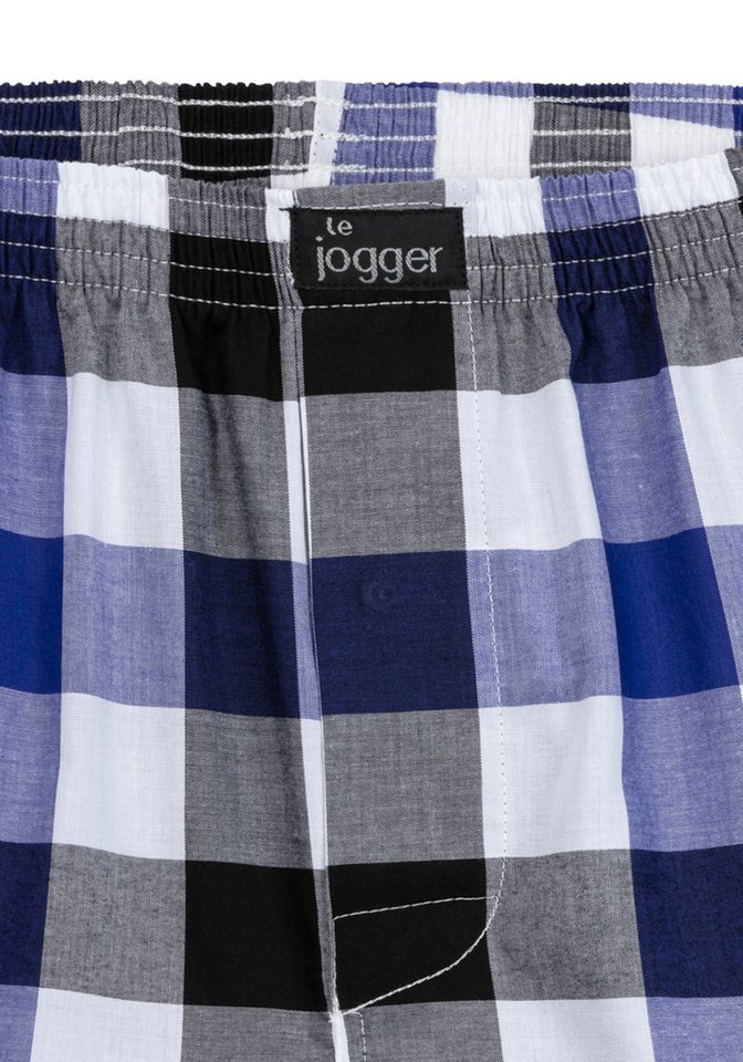 le jogger® Webboxer (Packung, 3-St) farbig kariert – Bild 3 von 5