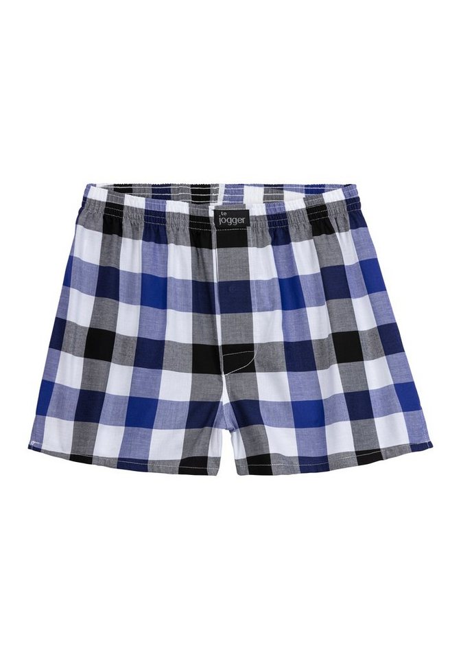 le jogger® Webboxer (Packung, 3-St) farbig kariert – Bild 4 von 5