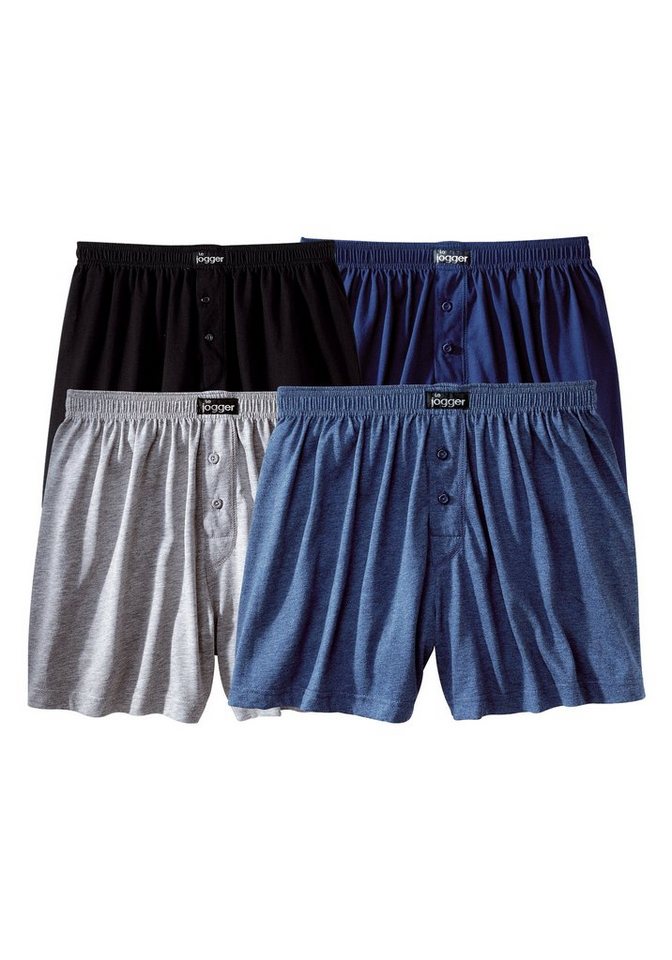 le jogger® Weiter Boxer (Packung, 4-St) aus angenehm weicher Baumwoll-Qualität – Bild 2 von 4