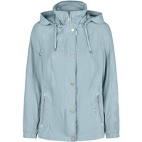 LEBEK Lebek Damen Jacke mit Kapuze, Größe 50 in Grün