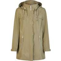 LEBEK Lebek Damen Jacke mit Kapuze, Größe 46 in Braun