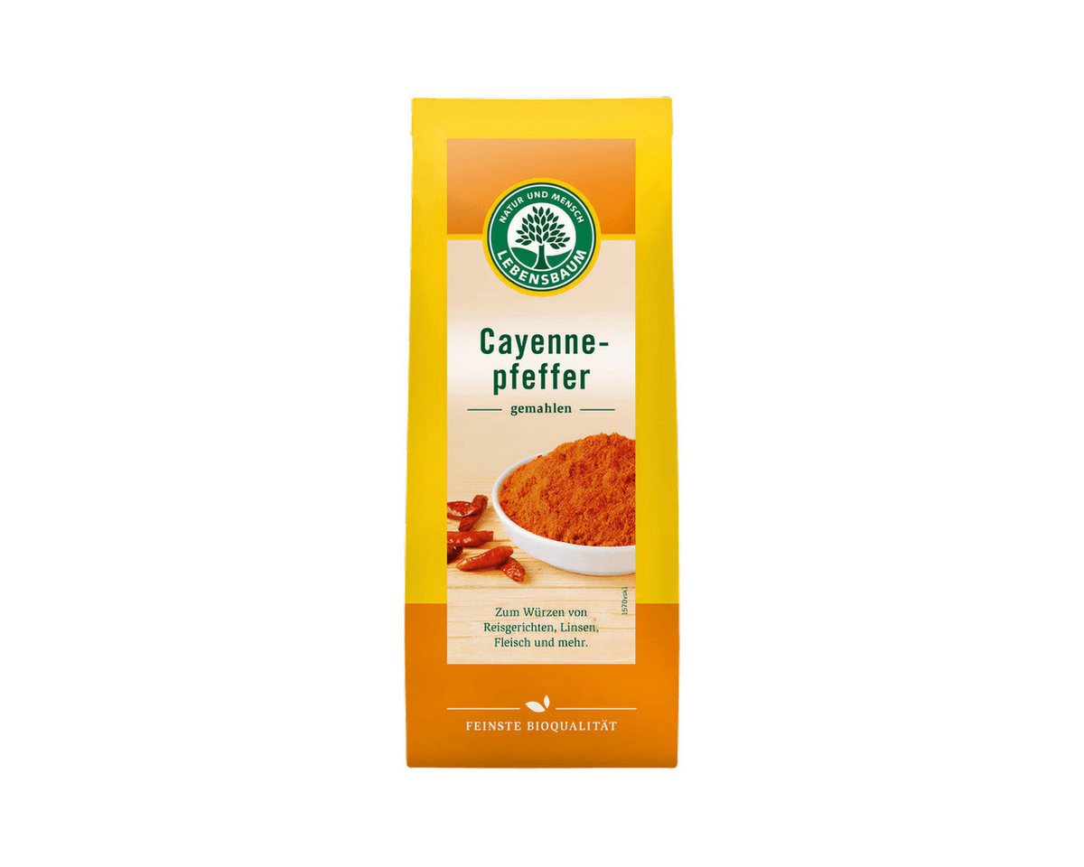 leben Salz Lebensbaum Bio Cayennepfeffer gemahlen – Bild 4 von 4