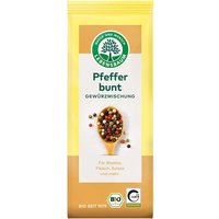 LEBENSBAUM Bio-Pfeffer bunt, ganz, 50 g