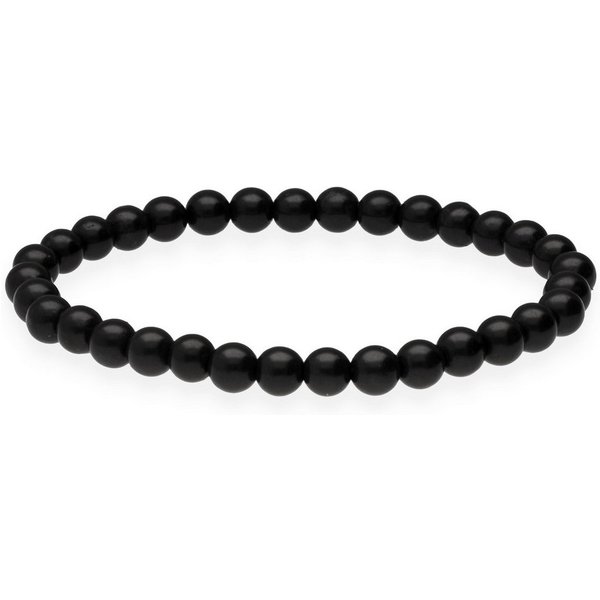 Lebensquelle Plus Armband Schungit Kugelarmband, 6 mm