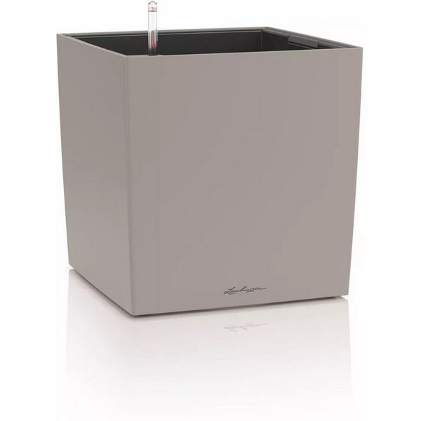 Lechuza® Blumentopf CUBE Color 40, sandbraun