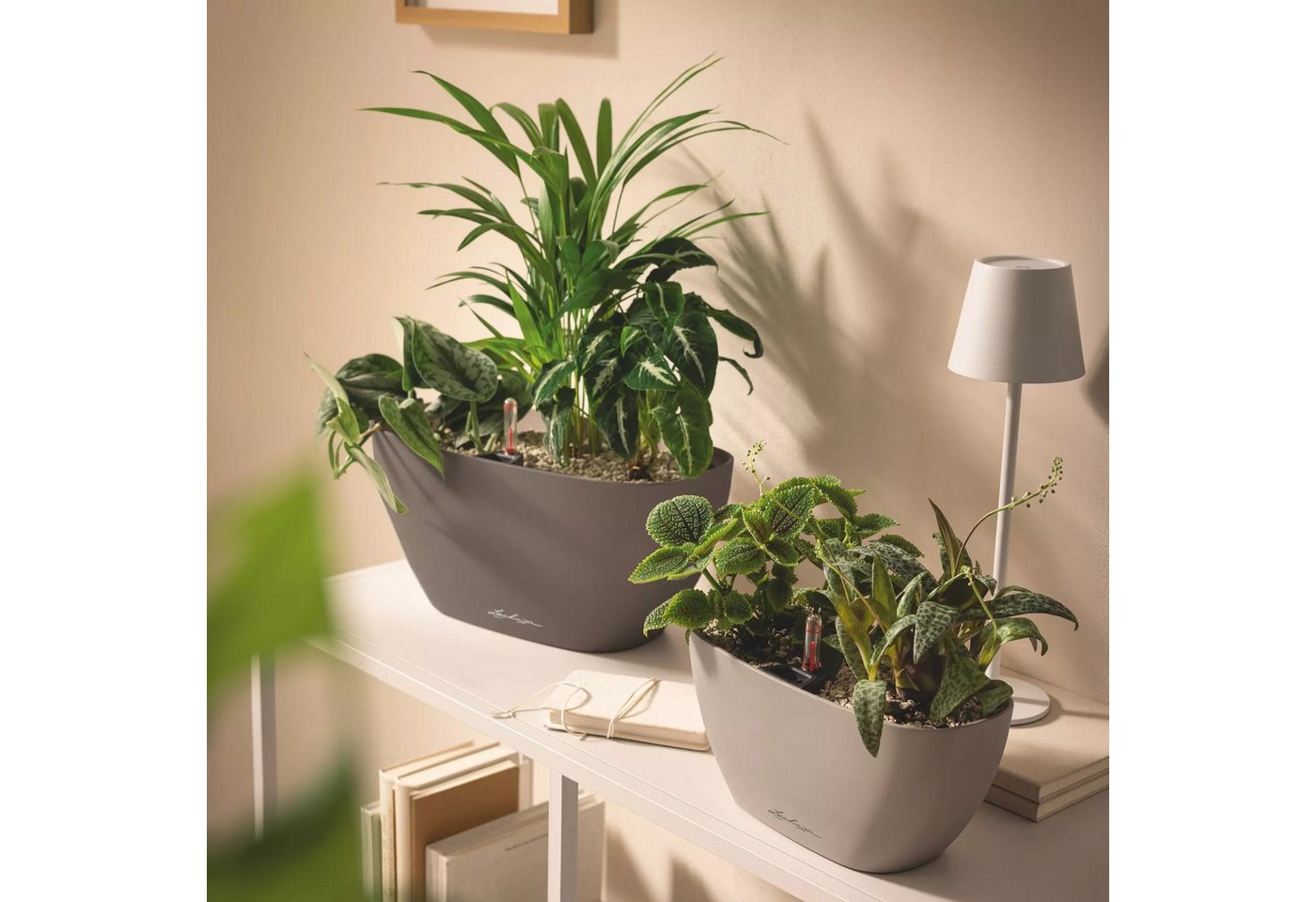 Lechuza® Blumentopf NAVIO Color 10, schiefergrau – Bild 5 von 5