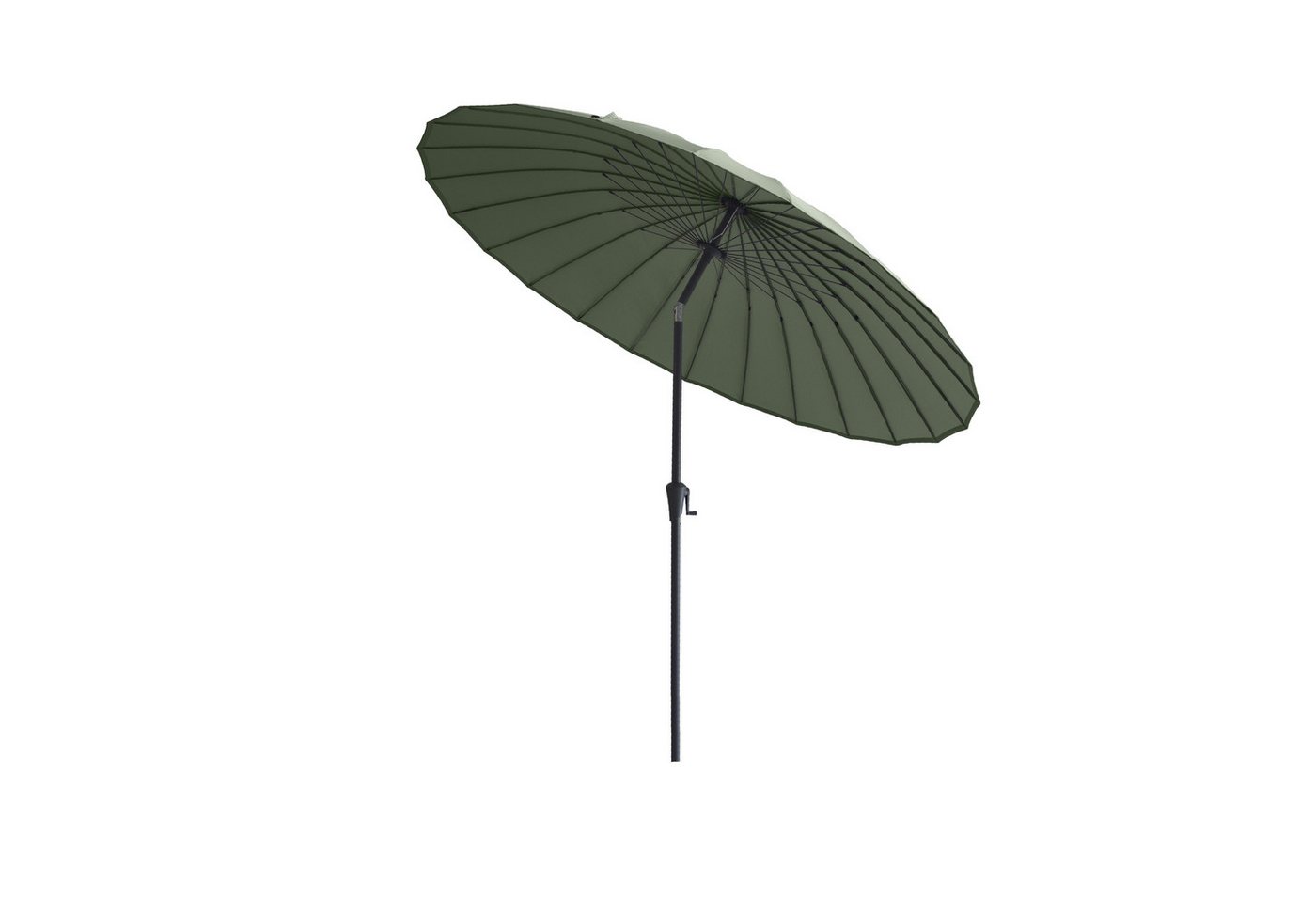 Leco Sonnenschirm Shanghai Sonnenschirm Balkonschirm Terrassenschirm Schirm, LxB: 250x260 cm, Kurbelbedienung, Abknickfunktion / Neigungsverstellung – Bild 5 von 5