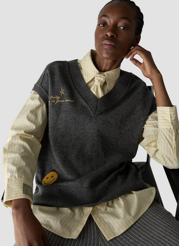 LeComte Strickpullover Pullunder – Bild 2 von 2
