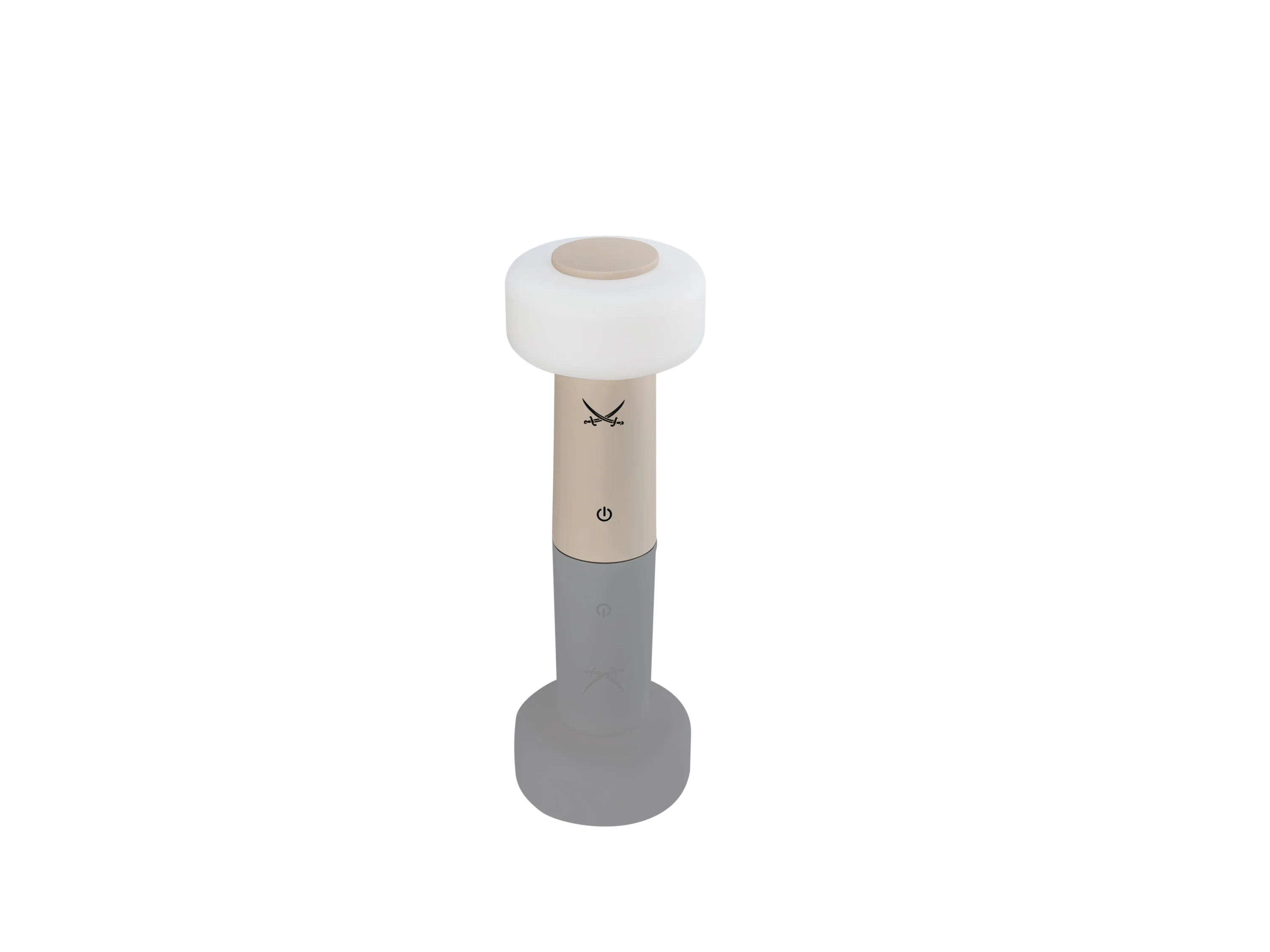 LED-Akku-Tischleuchte (Beige) – Bild 3 von 4