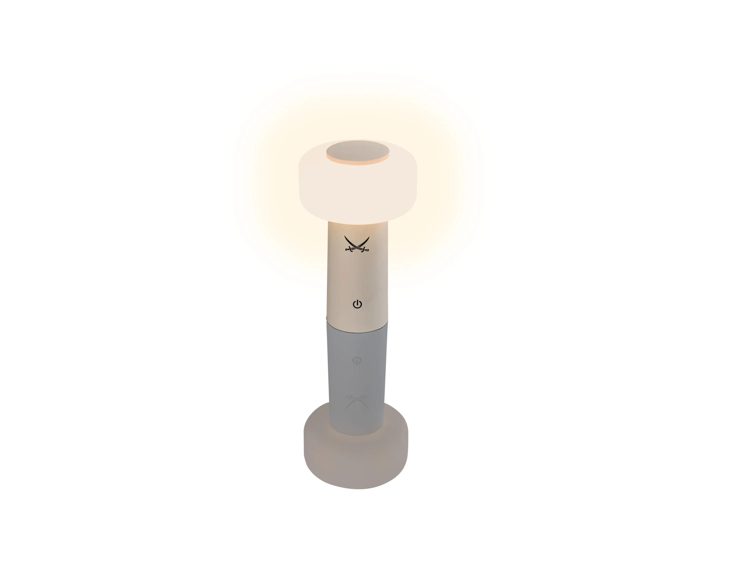 LED-Akku-Tischleuchte (Beige) – Bild 4 von 4