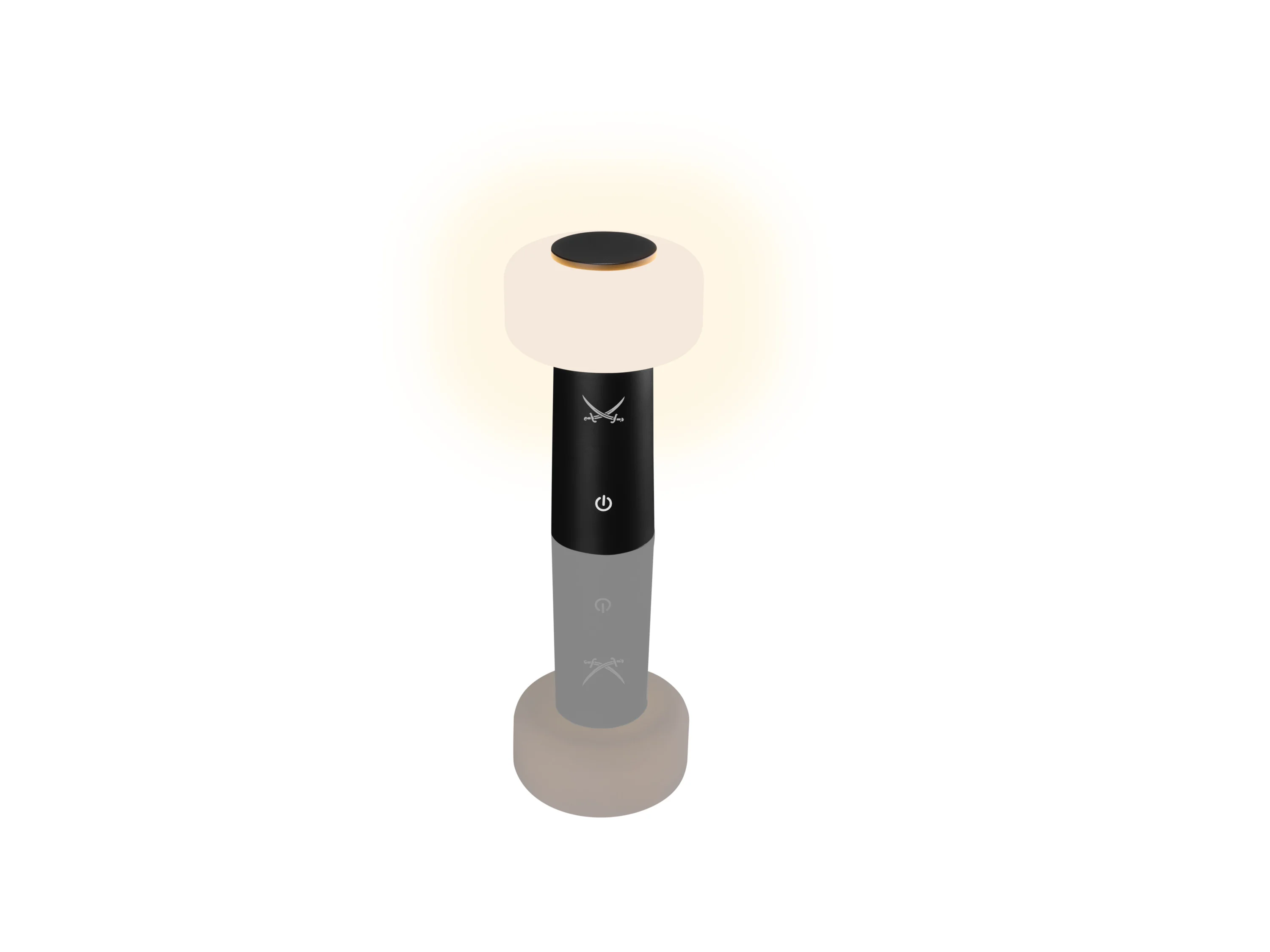 LED-Akku-Tischleuchte (Schwarz) – Bild 4 von 4