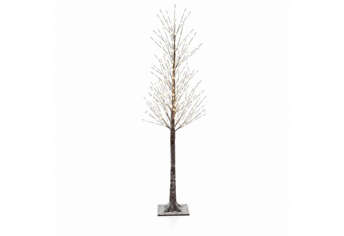 Northpoint LED Baum Northpoint LED-Baum 150 cm 240 LEDs mit Timer & Schnee – Bild 2 von 5