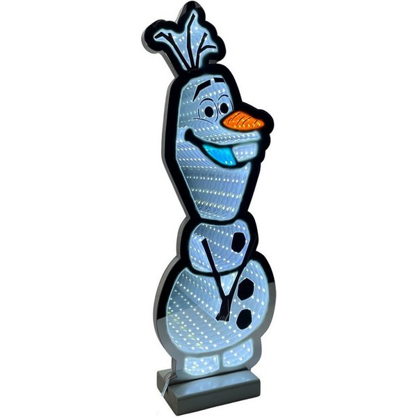 Disney LED Dekofigur Infinity Lights by Disney Frozen 3D LED Weihnachtsdeko Schneemann Olaf, LED fest integriert