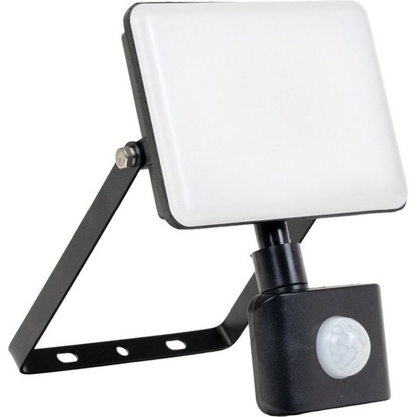 LUXULA LED Flutlichtstrahler LUXULA LED Fluter 50 W 4000 K Neutralweiß Schwarz, LED fest integriert, Neutralweiß