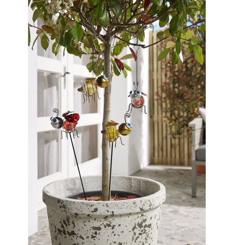 Luxform LED Gartenleuchte Luxform Bee and LadyBug Hang Hängeleuchte Solar - 2 Stück, 2 Leuchten im Set – Bild 2 von 4