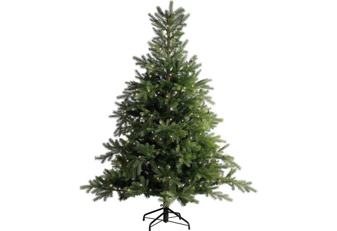 Lumineo LED-Lichterkette Lumineo, USB Lichterkette BASIC Twinkle, 100 LED 7,4 m, warm weiß, Indoor/Outdoor, 8 Funktionen, 6h-Timer, wiederaufladbar – Bild 4 von 5
