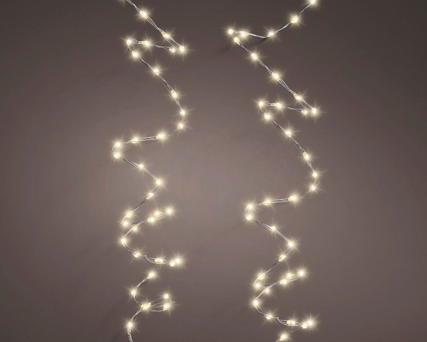 Lumineo LED-Lichterkette Lumineo Lichterkette STRING LIGHTS TWINKLE 756 LED 12 m, warm weiß, Indoor/Outdoor, 8 Licht-Modi, 8h-Timer – Bild 5 von 5