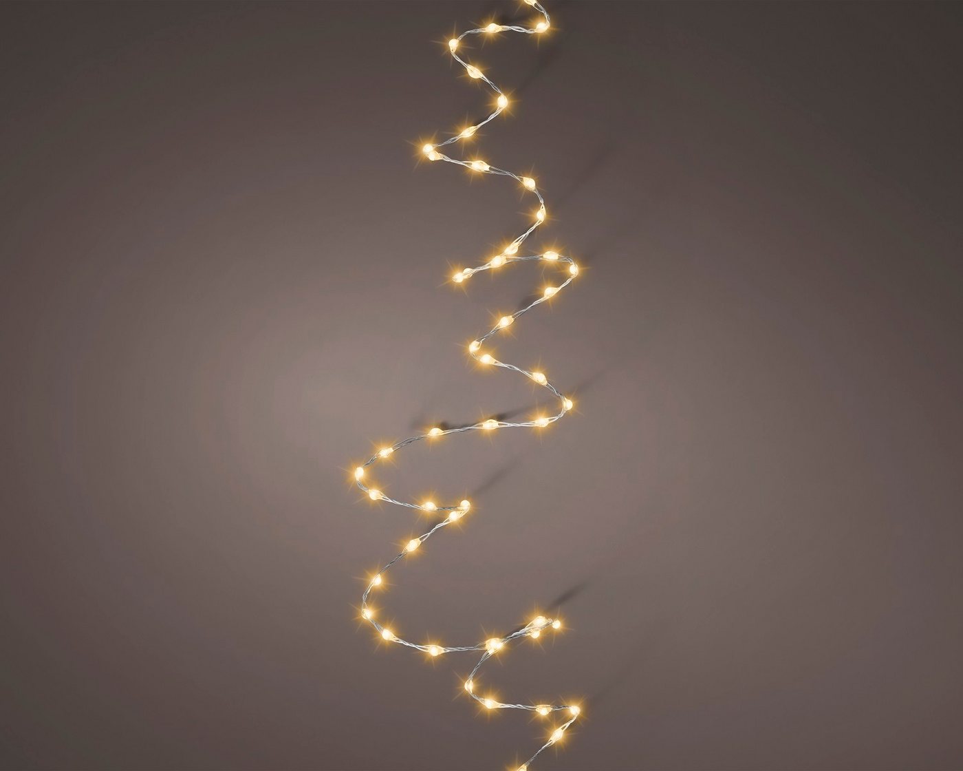 Lumineo LED-Lichterkette Lumineo Lichterkette STRING LIGHTS TWINKLE 567 LED 9 m, klassisch warm, Indoor/Outdoor, 8 Licht-Modi, 8h-Timer, + 5 Meter – Bild 5 von 5