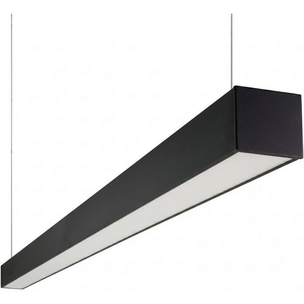 LUXULA LED Pendelleuchte LUXULA LED Linearleuchte 120 cm 40 W CCT einstellbar Schwarz, Farbwechsler