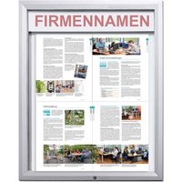 LED-Schaukasten 'Henning' 4 x DIN A4