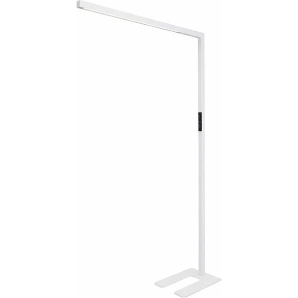 LUXULA LED Stehlampe LUXULA LED Stehleuchte 45 W 4000 K Neutralweiß Weiß, Neutralweiß
