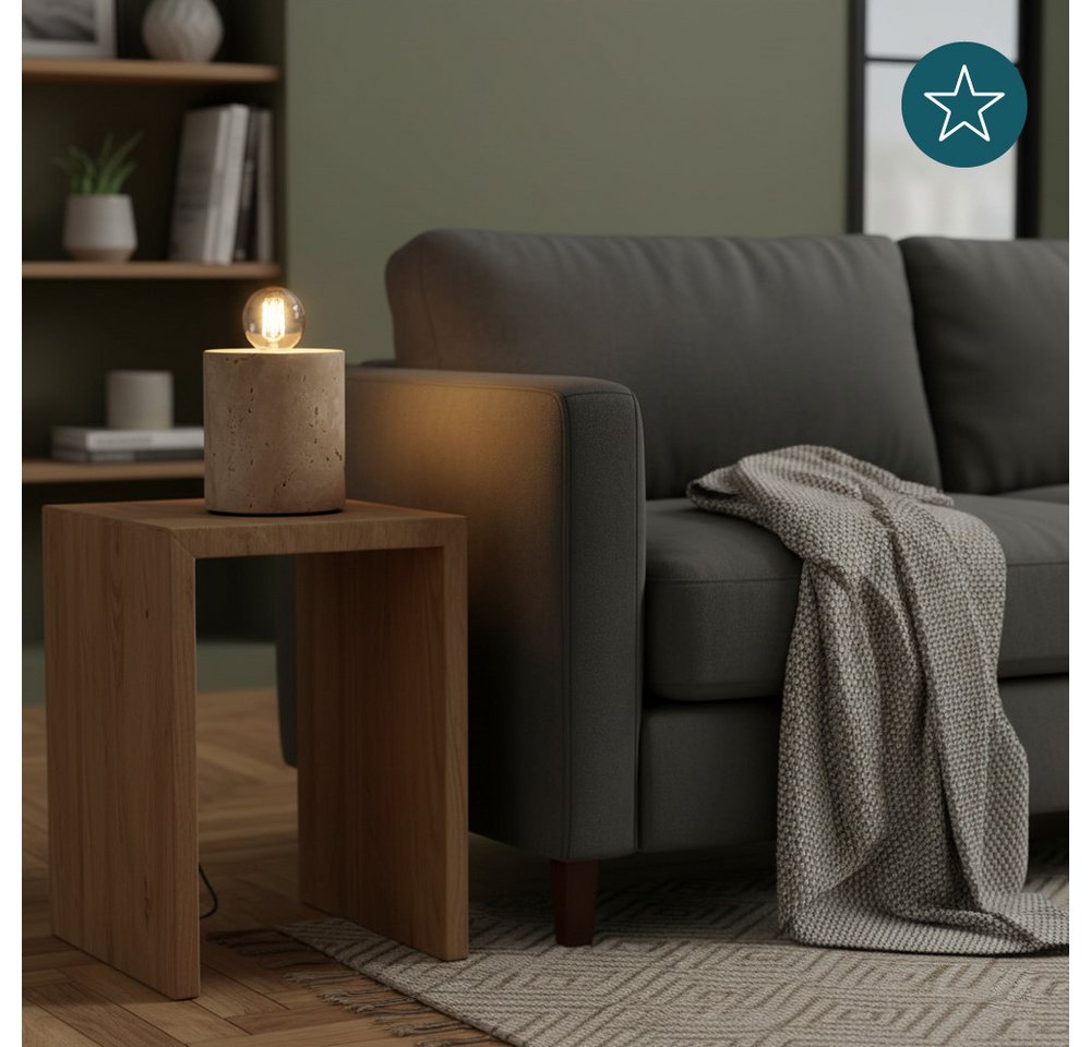 LUXULA LED Tischleuchte LUXULA LED Tischleuchte beige – Bild 5 von 5