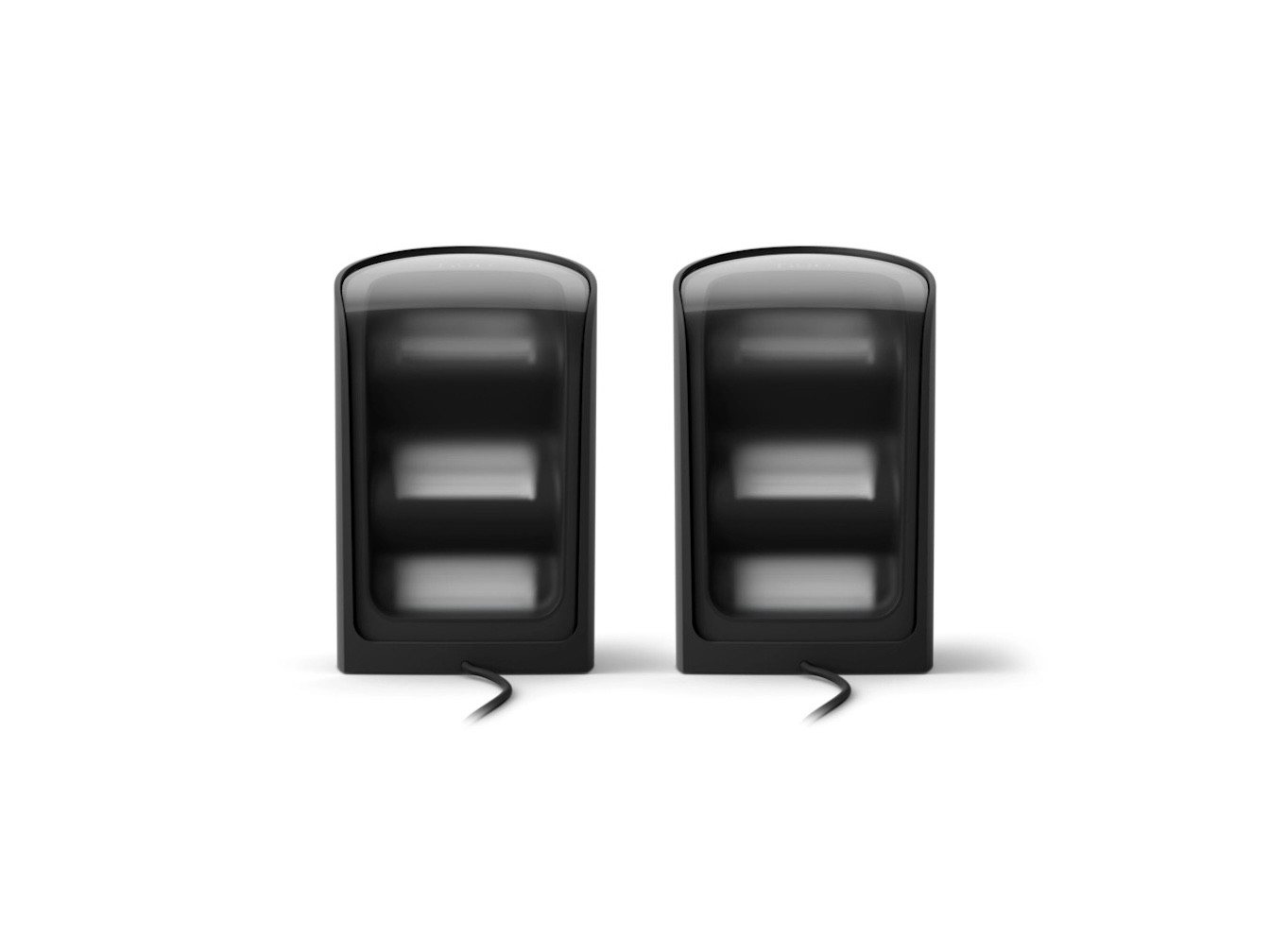 Philips Hue LED Tischleuchte Philips Hue Smarte LED-Leuchte Play Wallwasher Doppelpack schwarz, Farbsteuerung (RGB), Einstellbare Weißtöne (2000–6500 K), Dimmfu – Bild 2 von 5
