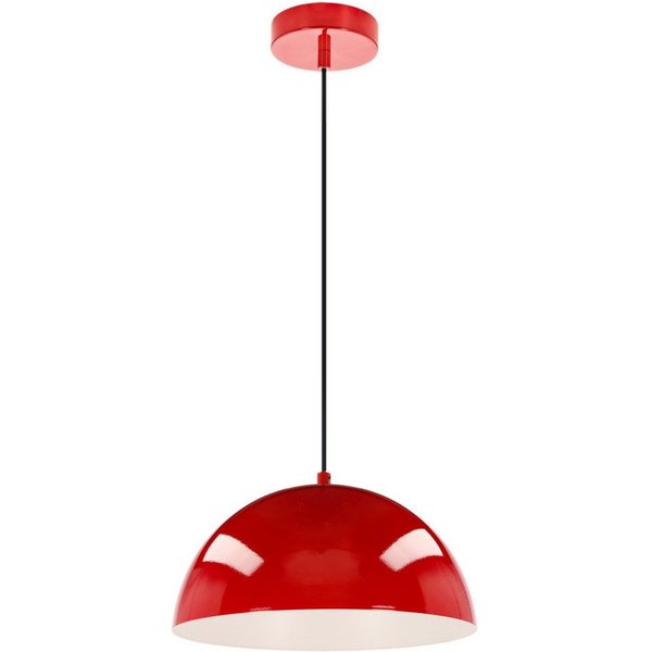 LED Universum Pendelleuchte "Jada" rot, 40W, Höhenverstellbar