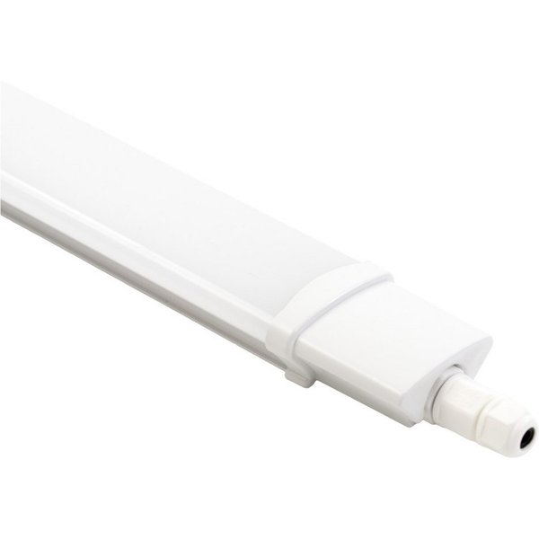 LUXULA LED Unterbauleuchte LUXULA LED Feuchtraumleuchte 120 cm 36 W 4000 K Neutralweiß Weiß, LED fest integriert, neutralweiß