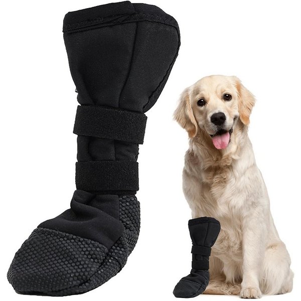 Ledander Pfotenschutz Hundeschuhe wasserdicht,Atmungsaktive Hundeschuhe für verletzte Pfoten, (1-tlg), Große Schuhe Große Hunde Innen und Draußen,für Pet Verlet