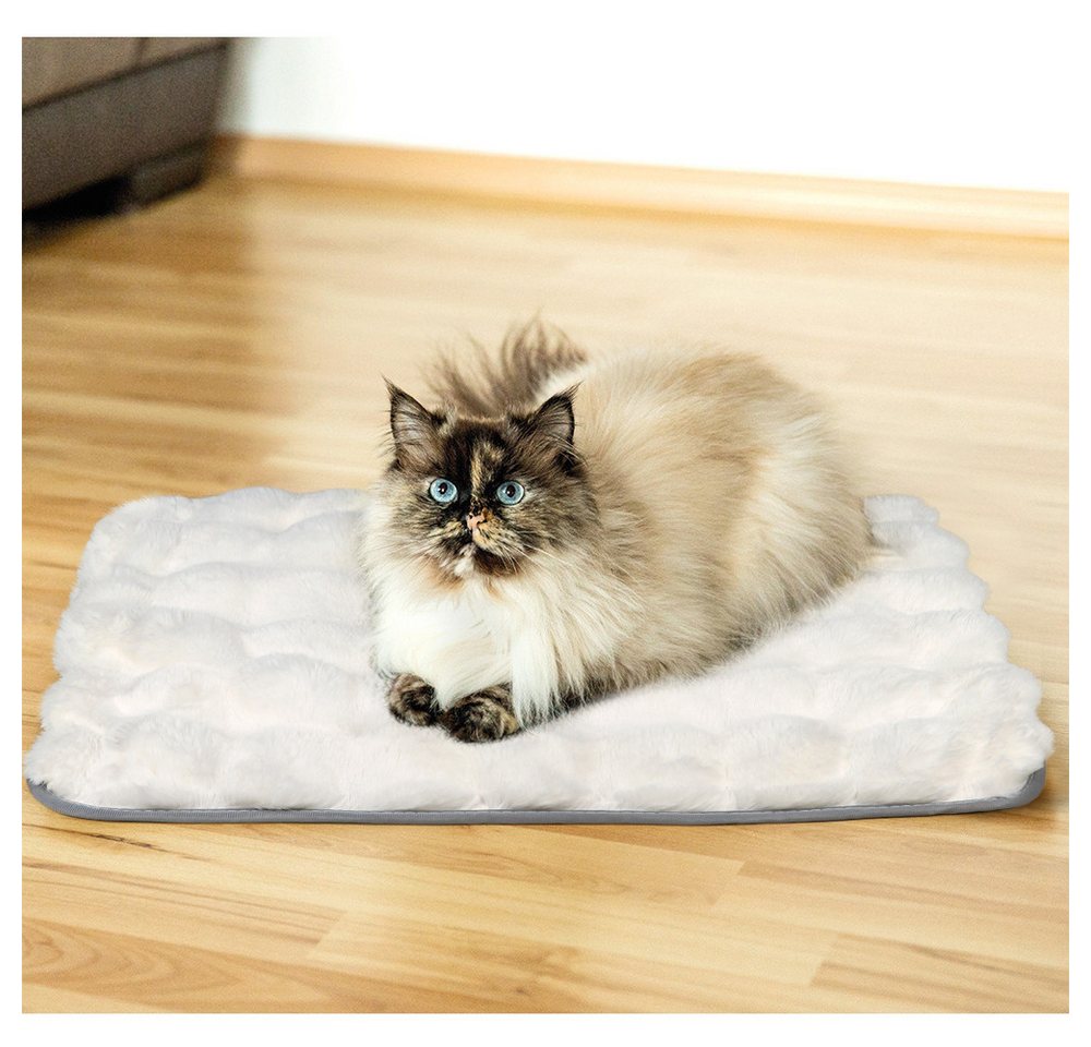 Ledander Tierdecke Thermodecke Tierbett Katzenbett Plüschbett, aus Polyester, für Katzen & Hunde mit, thermoisolierend – Bild 2 von 5