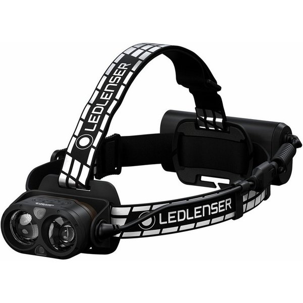 Ledlenser LED Stirnlampe H19R Signature Schwarz, 4000 lm, 330m Leuchtweite, 374g, 20h Laufzeit, IP68, wiederaufladbar