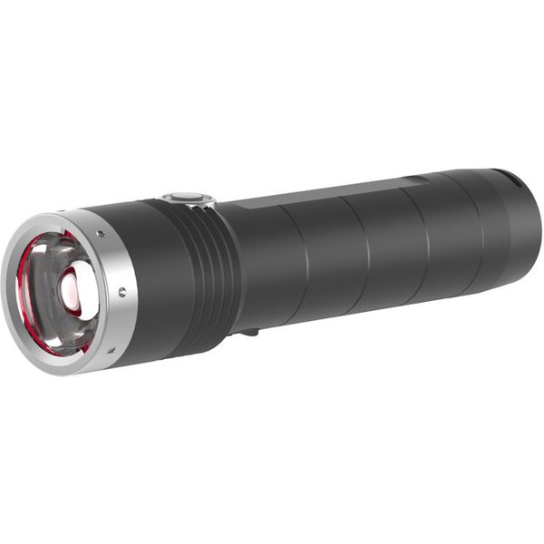 Ledlenser Taschenlampe MT10, 1000 lm, mit Akku wiederaufladbar, Leuchtweite 180m, Laufzeit bis 144h