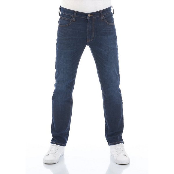 Lee® Straight-Jeans Herren Jeanshose Daren Zip Fly Regular Fit Denim Hose mit Stretch