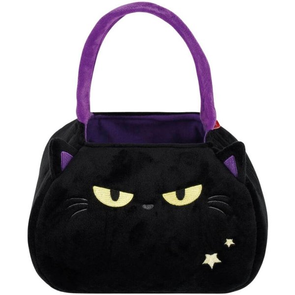 Legami Beuteltasche Tasche für Süßes oder Saures - Trick or Treat - Schwarze Katze