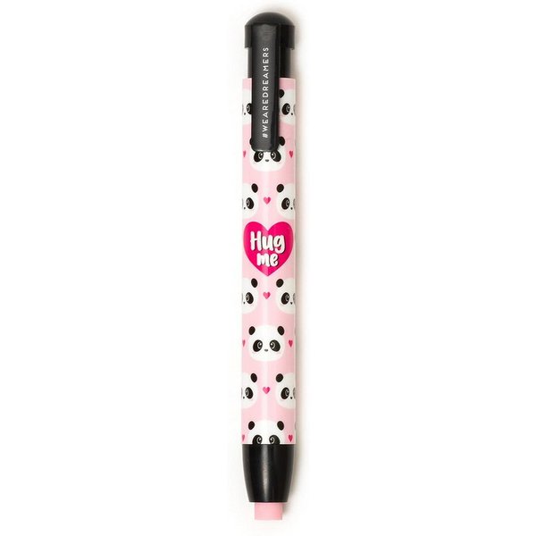 Legami Radiergummi Radiergummi in Stiftform, 15 cm, Panda-Design, Ergonomisch, ideal für präzises Radieren