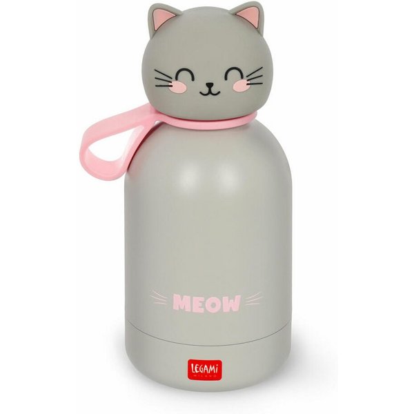Legami Thermoflasche Hot&Cold Kitty, 310 ml