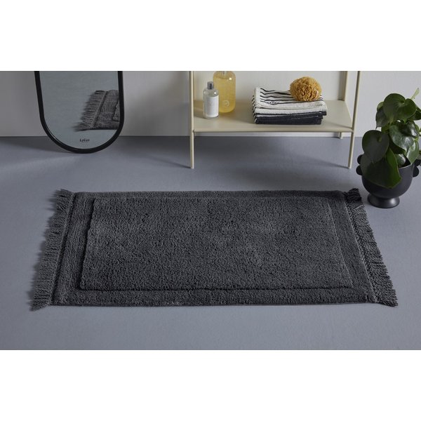LeGer Home by Lena Gercke Badematte Tamsin, Badvorleger, Badezimmer Teppich, Höhe 20 mm, strapazierfähig, fußbodenheizungsgeeignet, Baumwolle, rechteckig, mit F