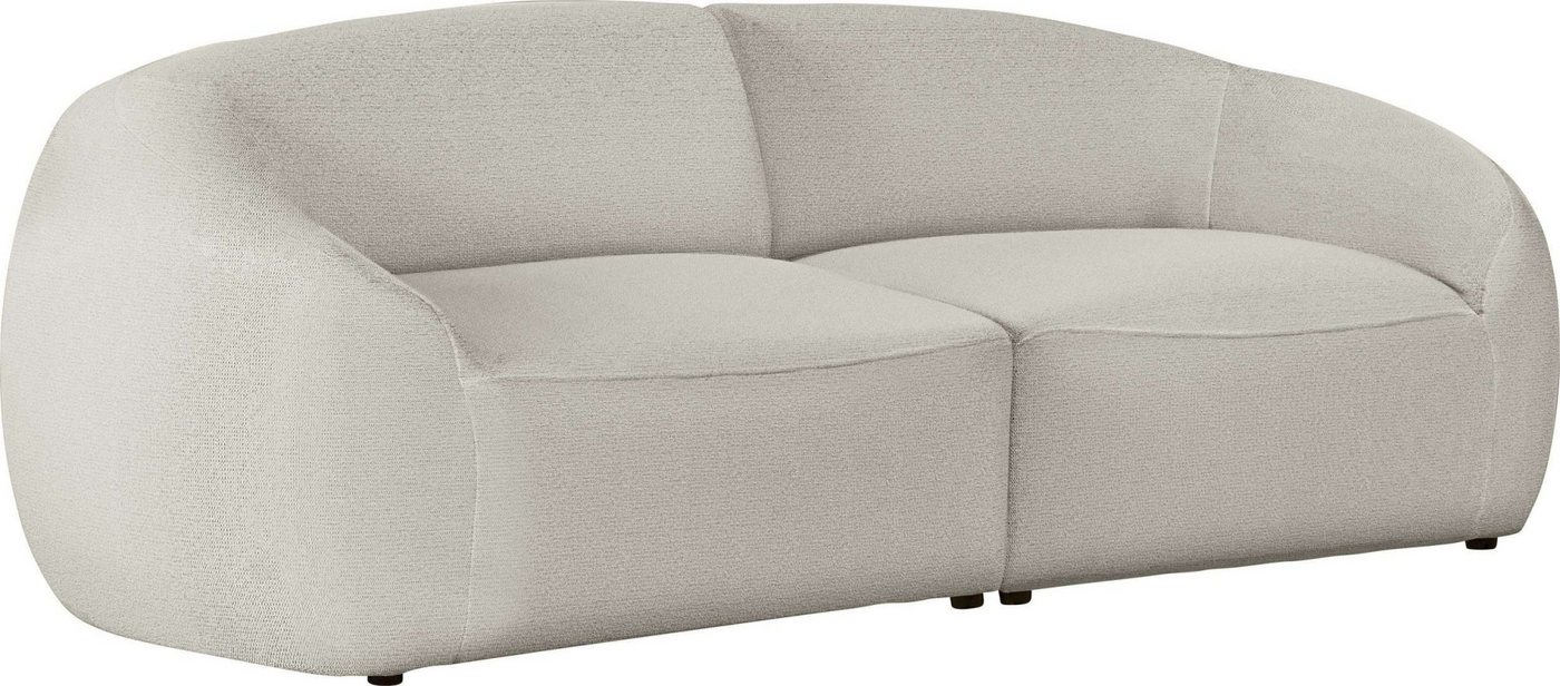 LeGer Home by Lena Gercke Big-Sofa YANI, Designersofa, organische Form, Maße B/T/H: 240/64/81 cm, mit Wellenunterfederung, auch in Bouclé, passend zur Serie – Bild 5 von 5