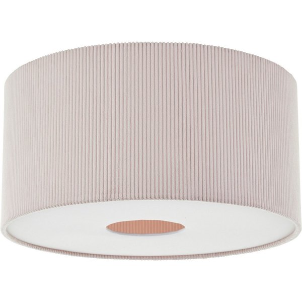 LeGer Home by Lena Gercke Deckenleuchte Kathleen, ohne Leuchtmittel, Cordstoff, Ø 45 cm, E27, beige