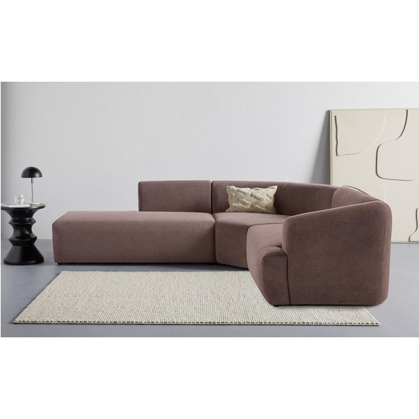 LeGer Home by Lena Gercke Ecksofa LYZA L-Form links/rechts, Modularsofa, Maße B/T/H: 211/267/74 cm, als Modul oder separat verwendbar, für individuelle Zusammen