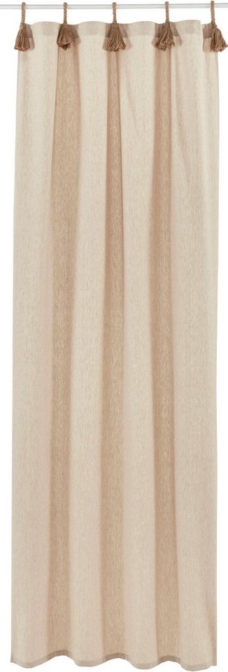 LeGer Home by Lena Gercke Gardine Jada, 1 Stück, Blickdicht, Schlaufen (2 St), Schlaufen, blickdicht, Baumwolle, blickdicht, Bio-Baumwolle, gewebt, verschiedene – Bild 2 von 5