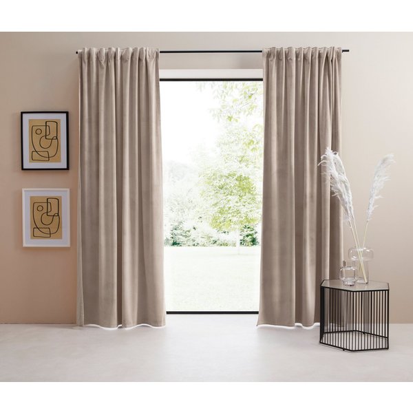 LeGer Home by Lena Gercke Gardine LADINA, 1 Stück, blickdicht, Multifunktionsband (1 St), Multifunktionsband, blickdicht, Polyester, blickdicht, gewebt, verschi