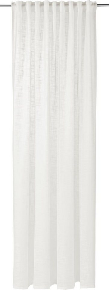 LeGer Home by Lena Gercke Gardine Marusha, Leinenoptik, halbtransparent, 1er & 2er Pack, Topseller (2 St), Multifunktionsband, halbtransparent, 1/2er Schal, Lei – Bild 2 von 5